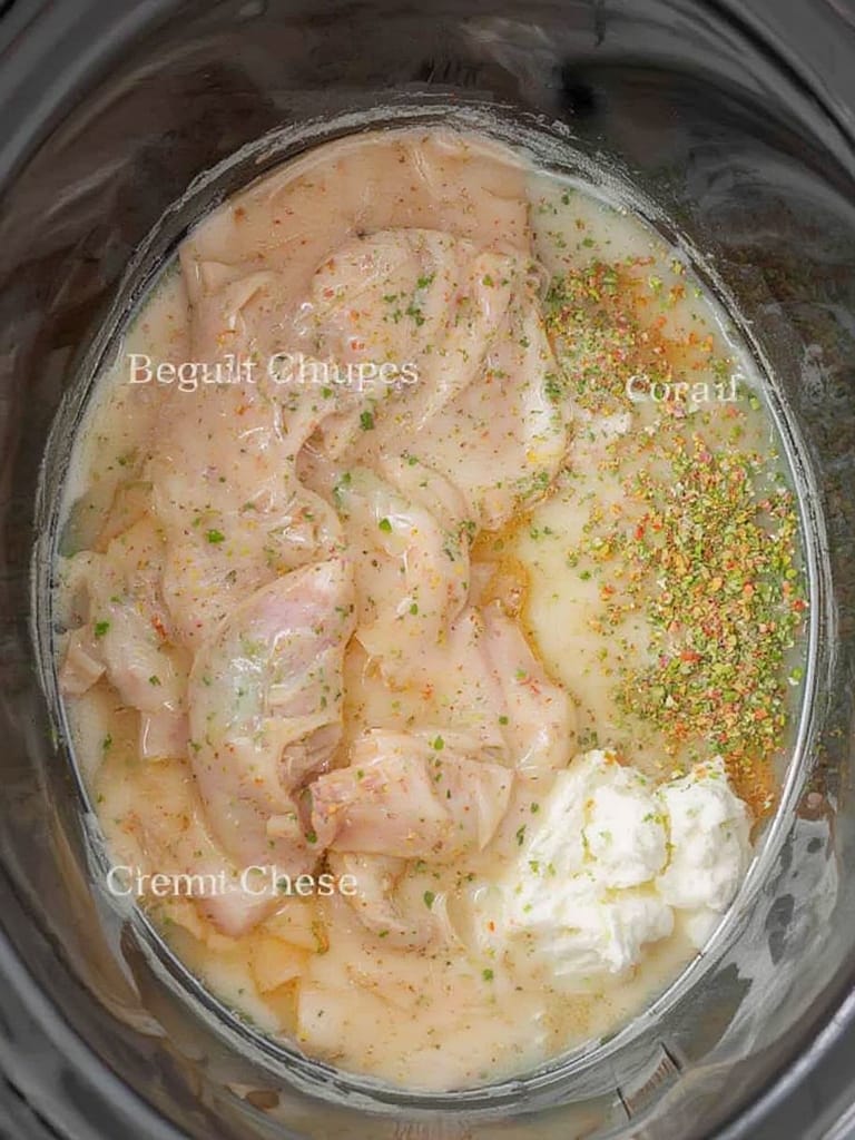 cream cheese and chicken