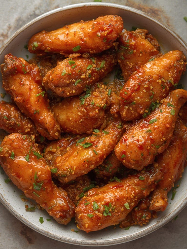 how long to fry wings