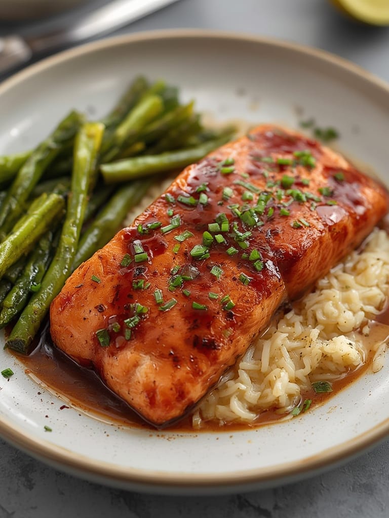 miso glazed salmon