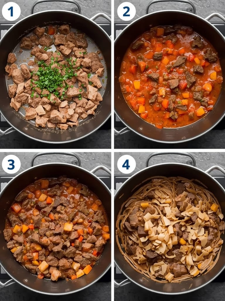 1 Easy Beef recipes steps