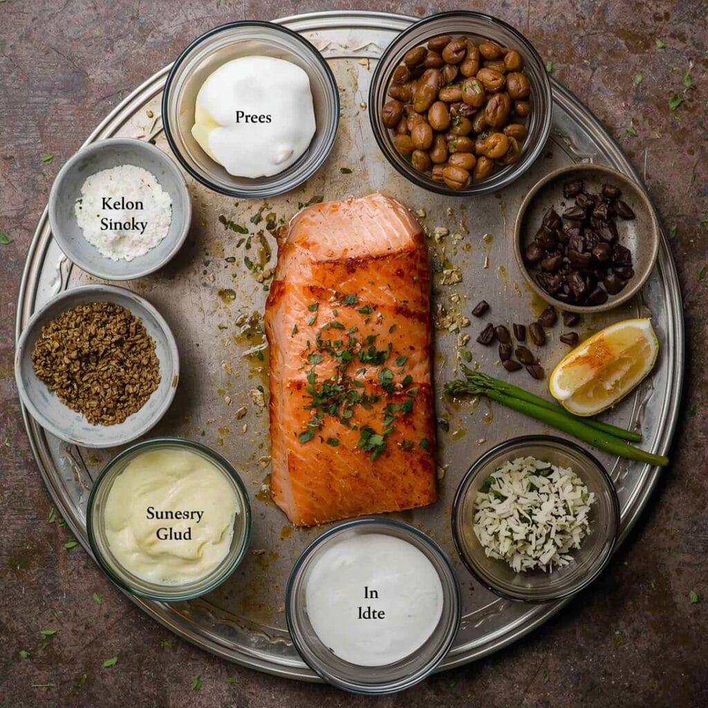 1 crispy salmon recipes ingredients