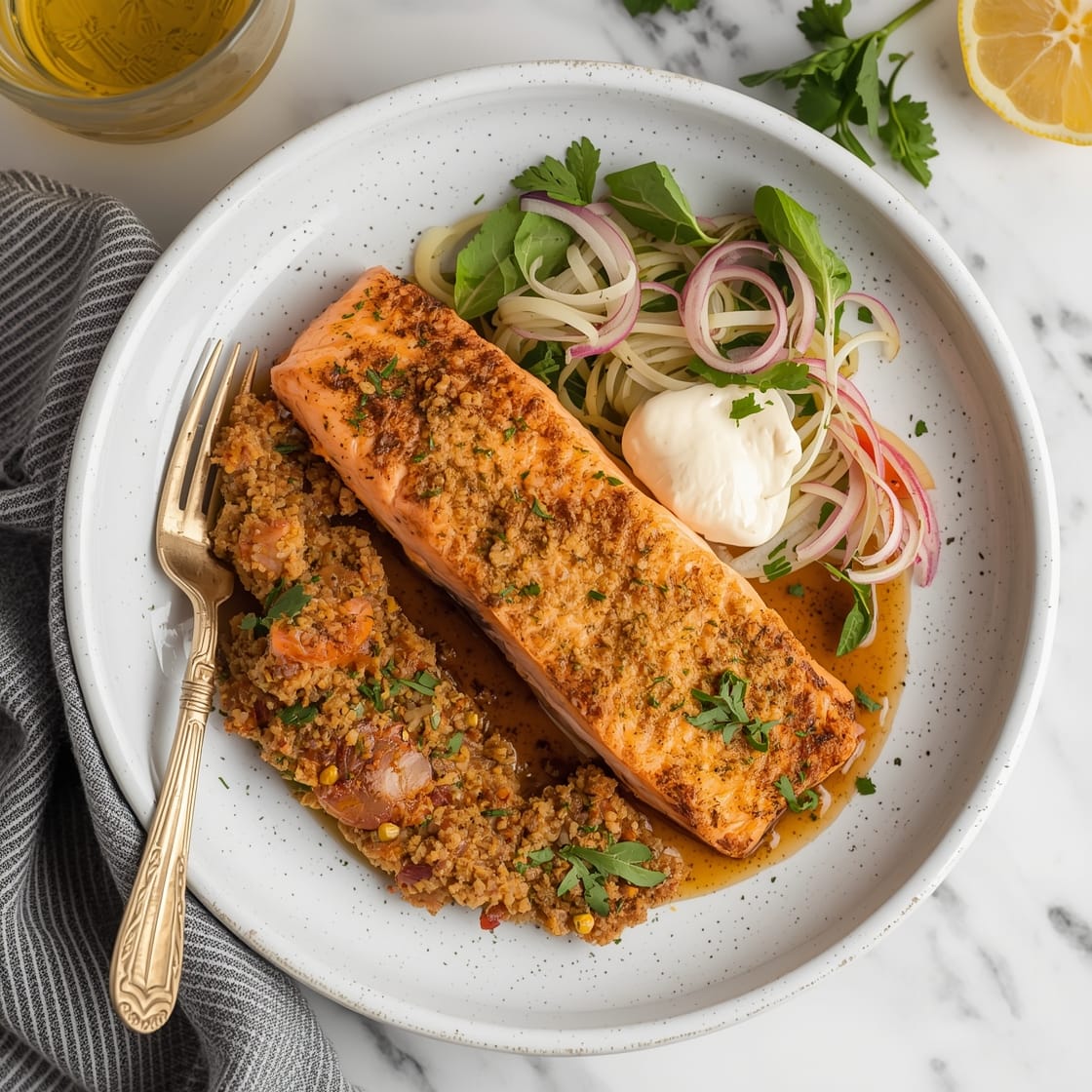 1 crispy salmon recipes