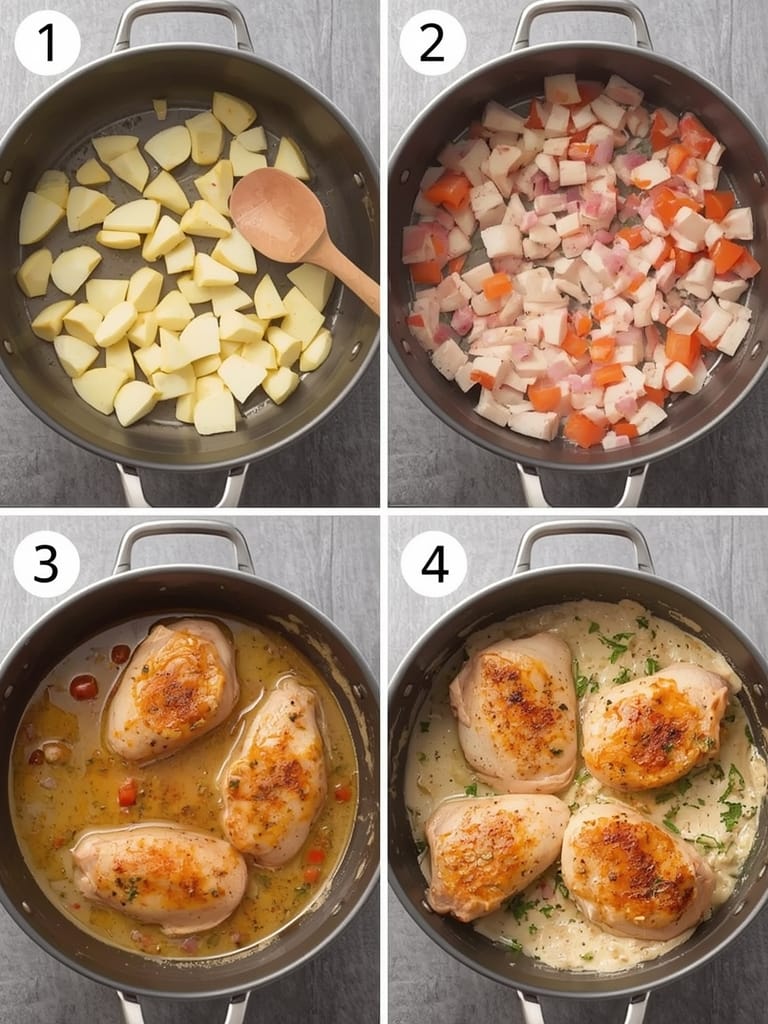 1 easy chicken recipes steps