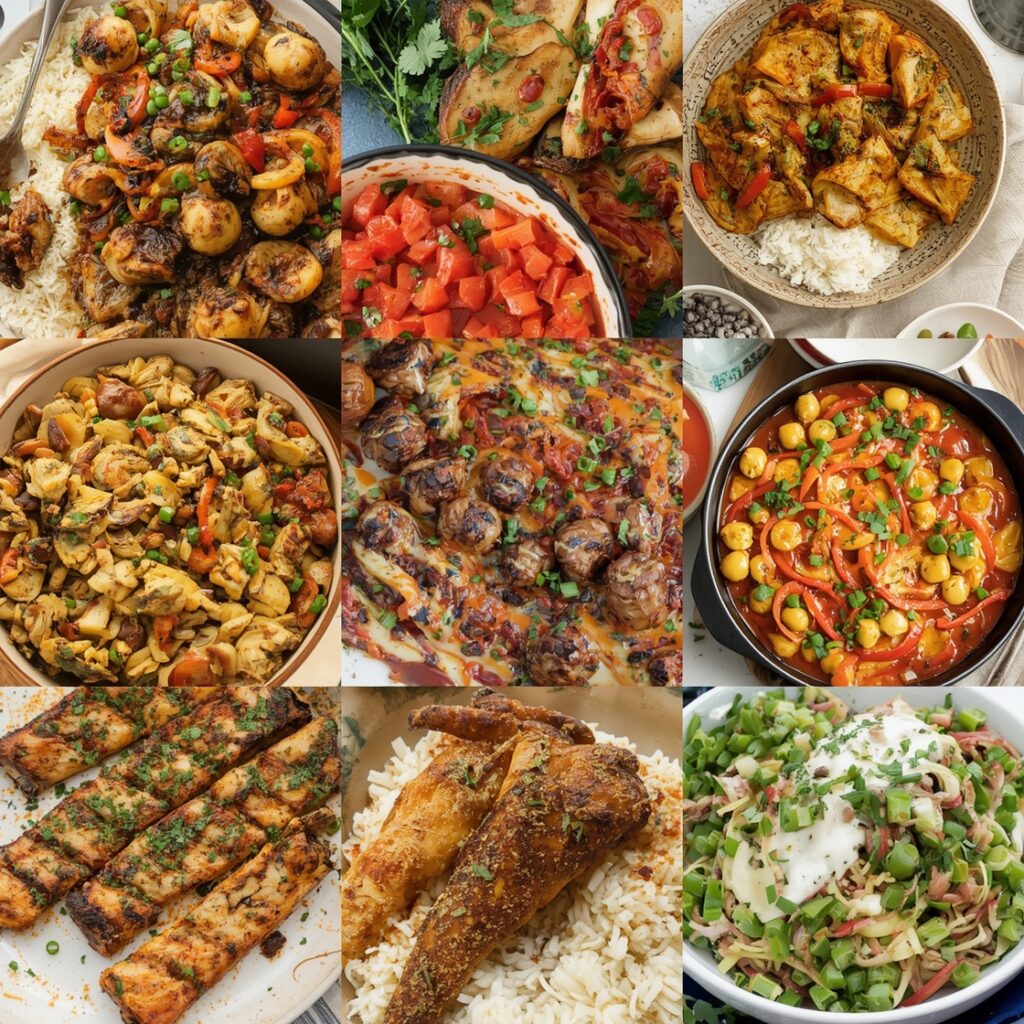 10 delicious dinner recipes