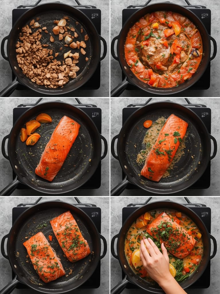 15 minute salmon recipes steps