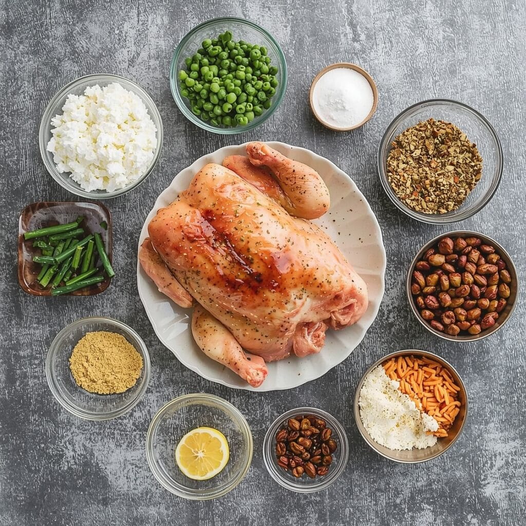 5 savory chicken recipes ingredients