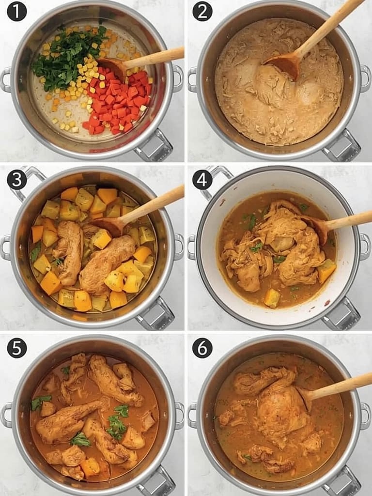 5 savory chicken recipes steps