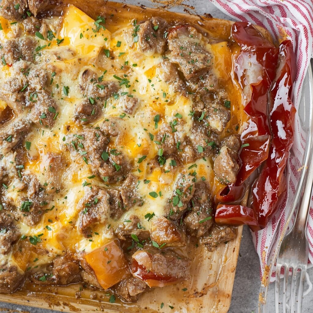 Amish Hamburger Steak Bake