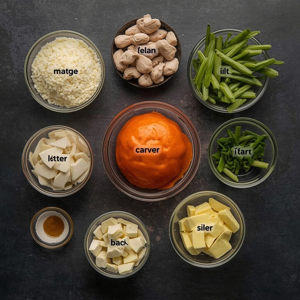 Cowboy Butter Chicken ingredients