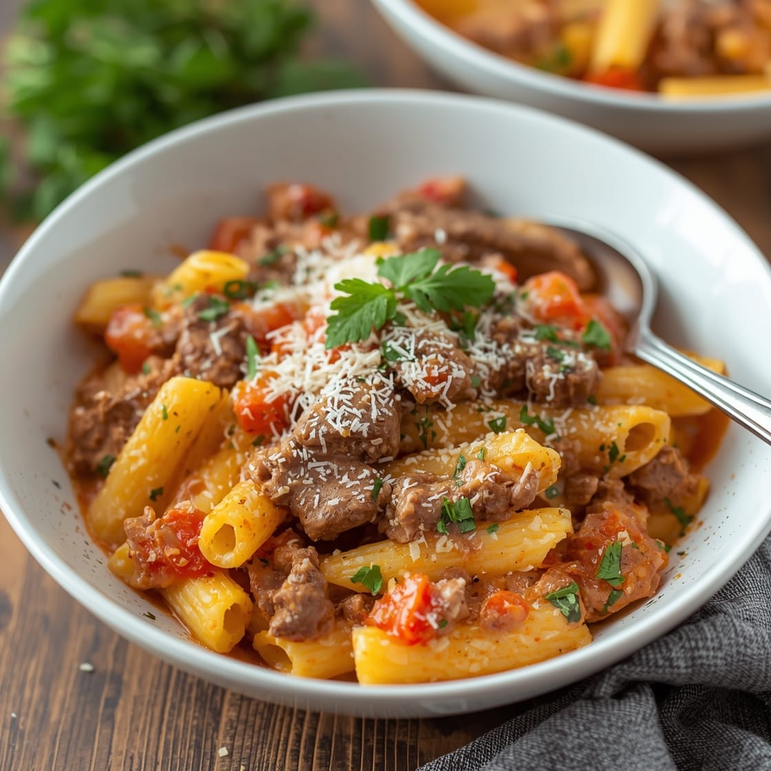 Creamy Beef Pasta recipes