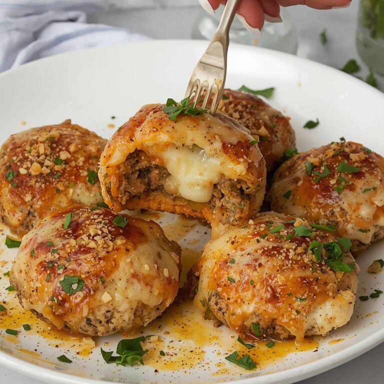 Garlic Parmesan Cheeseburger Bombs recipes