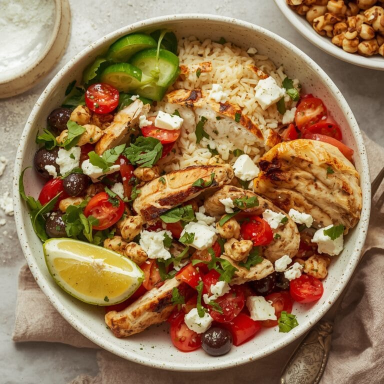 Greek Chicken Bowls