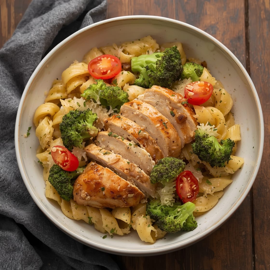 Rotisserie Chicken Broccoli Pasta