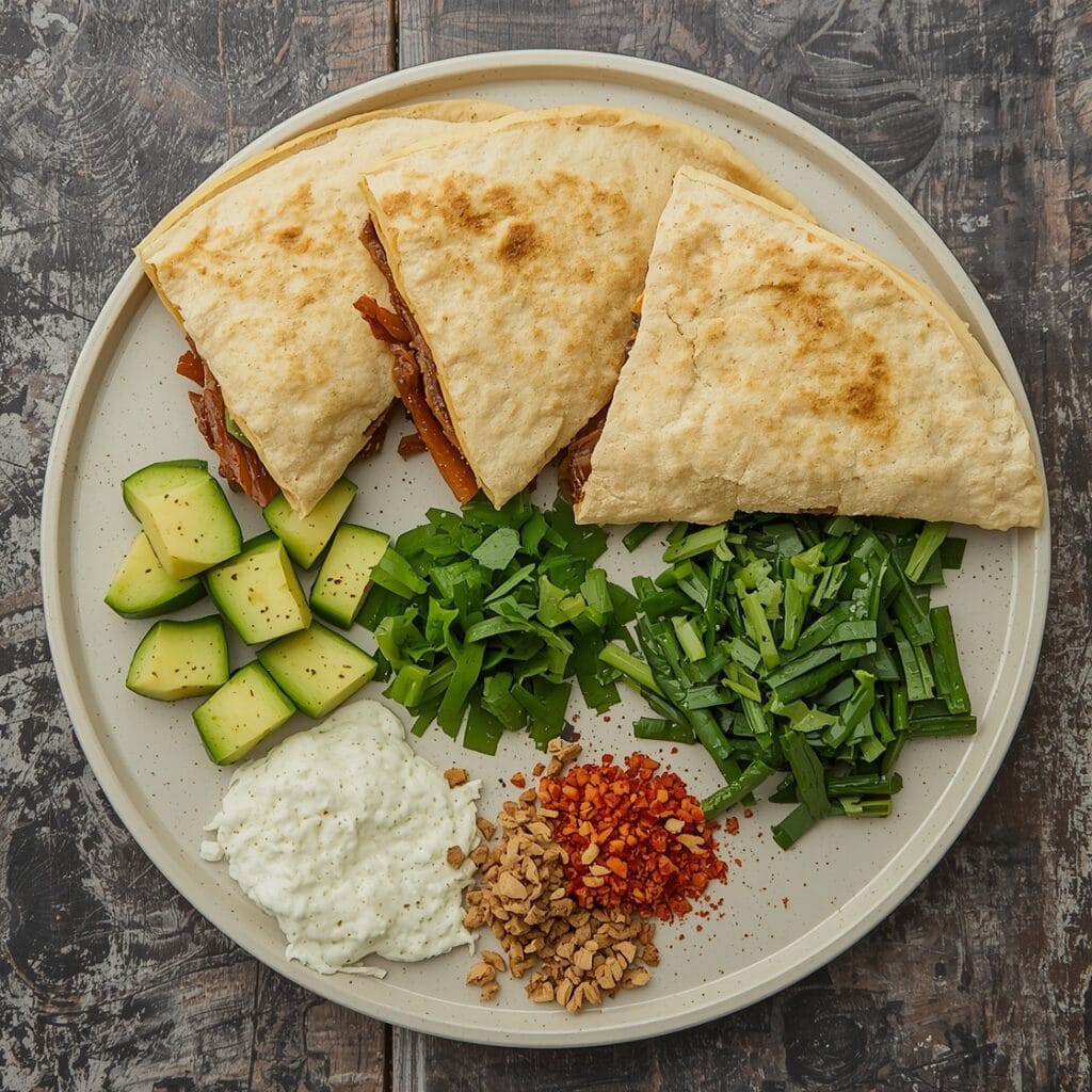 Smashburger Quesadillasingredients