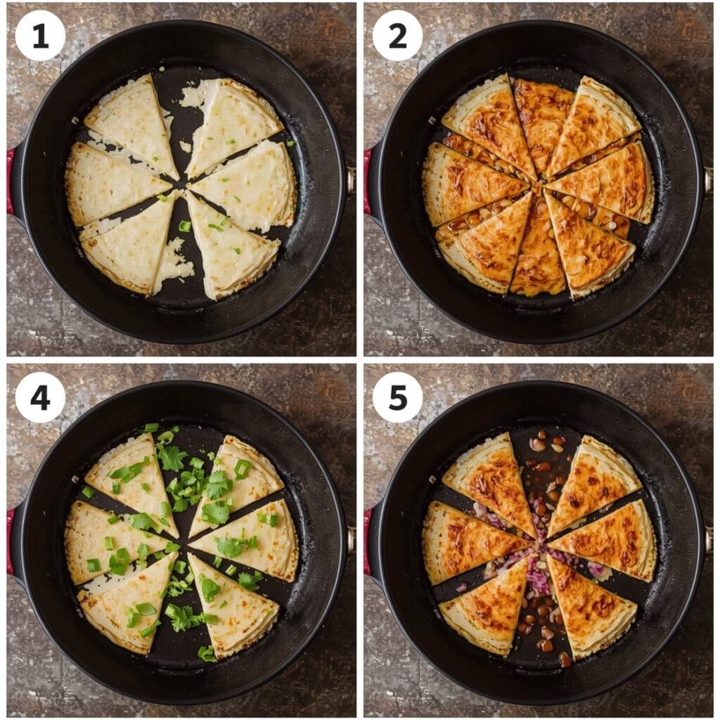 Smashburger Quesadillassteps