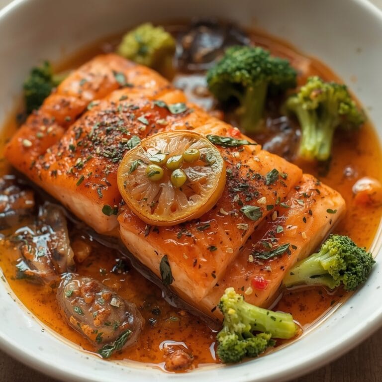 baked red salmon