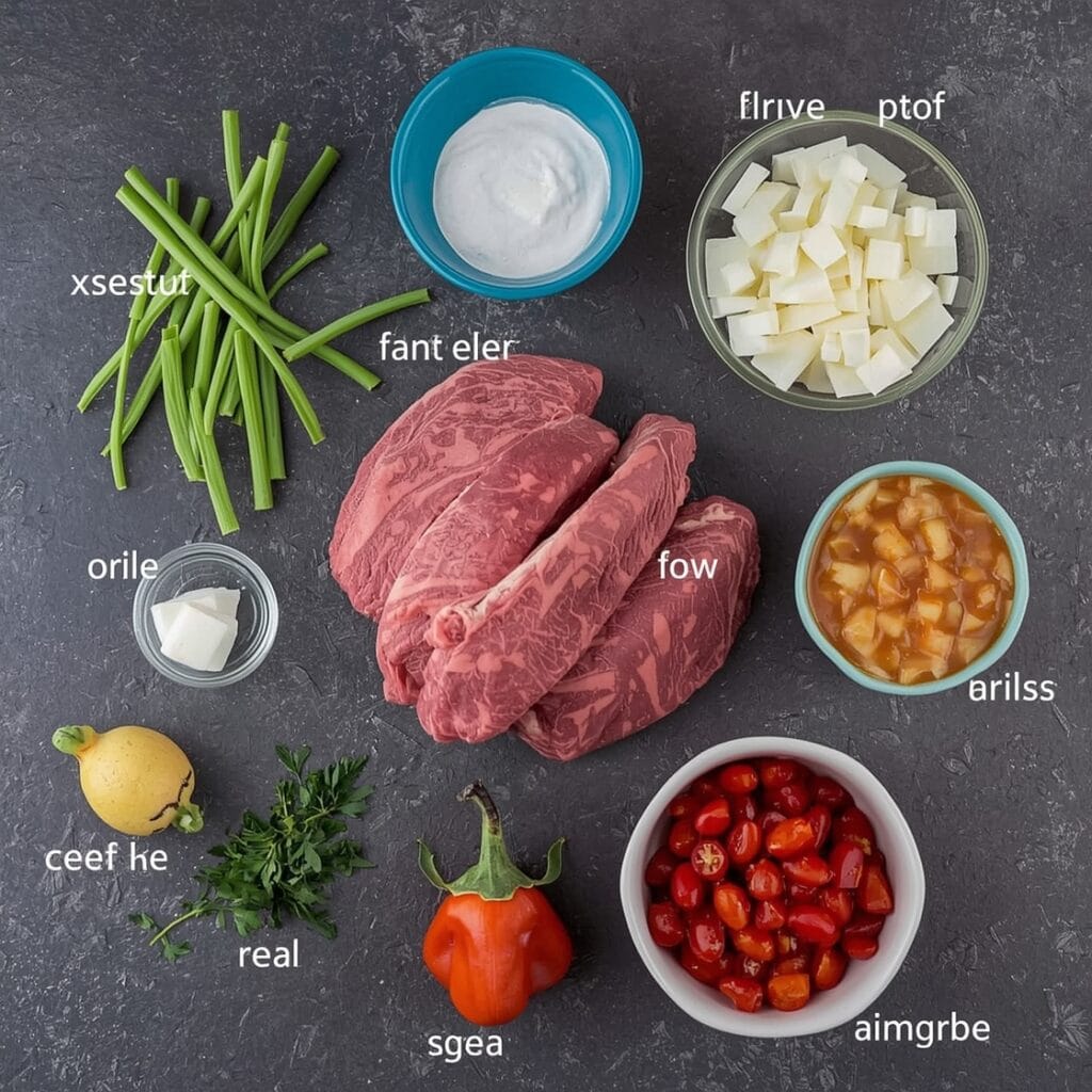 beef soup ingredients