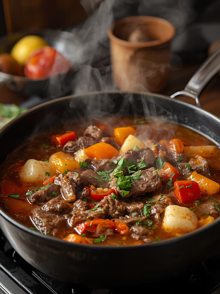 beef soup steps