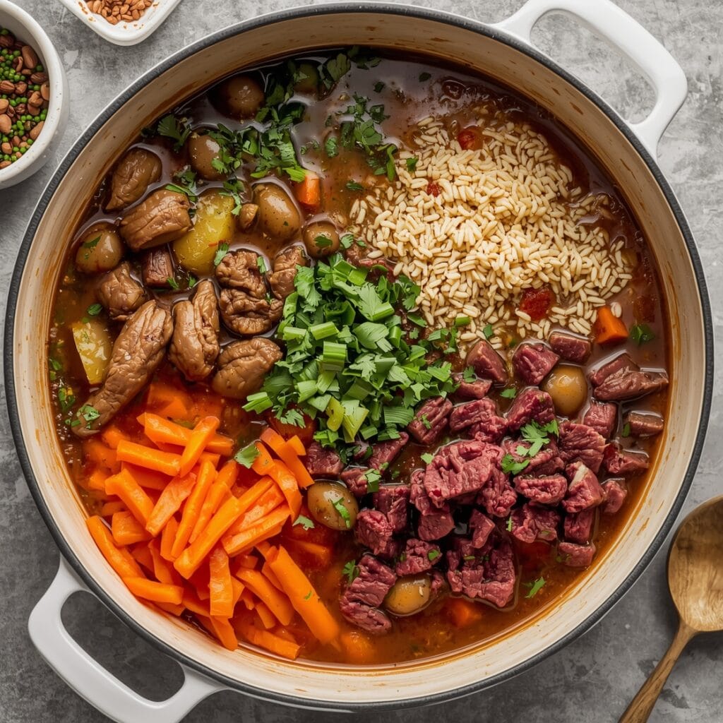best vegetable beef soup ingredients