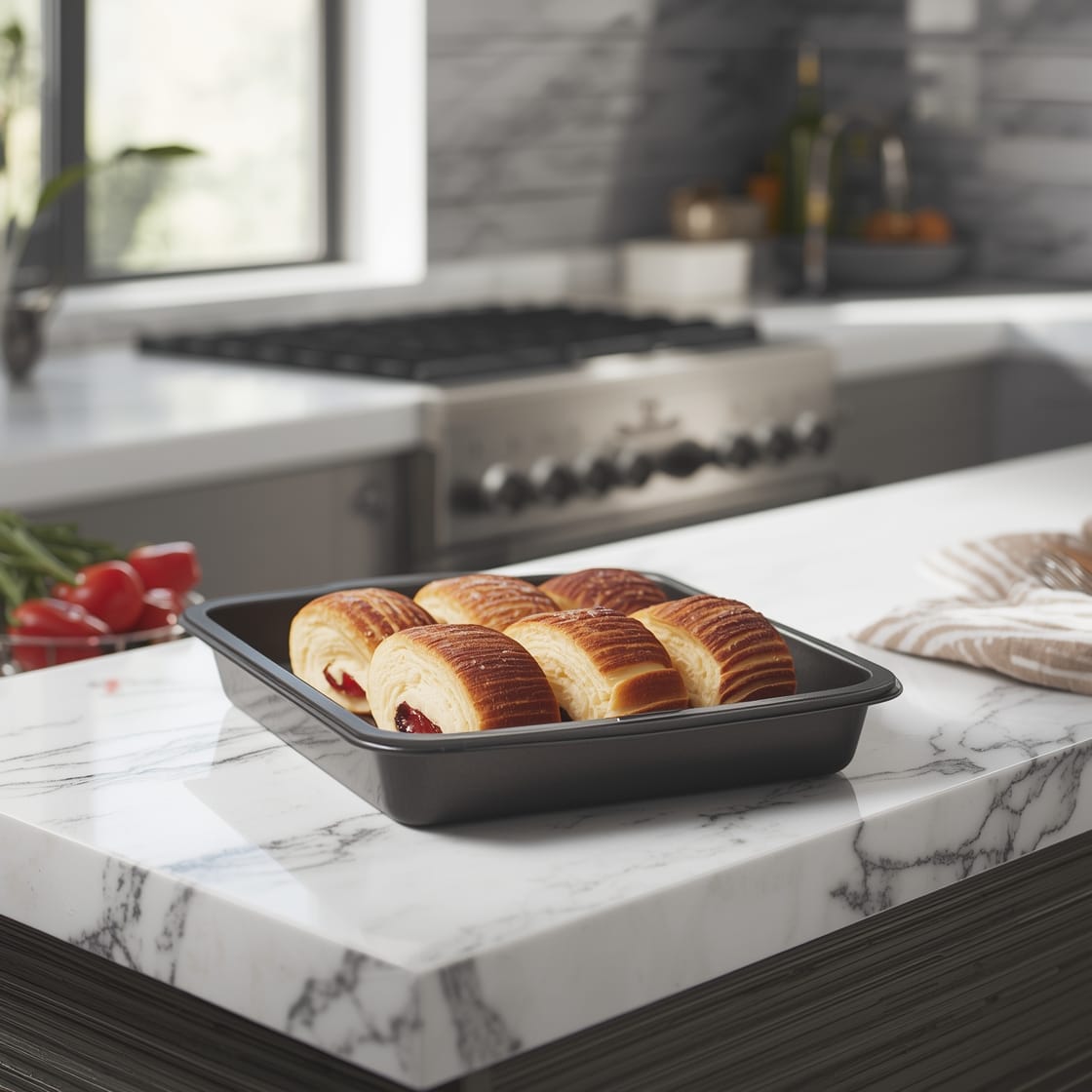 <strong>Jelly roll pan</strong> ingredients in action