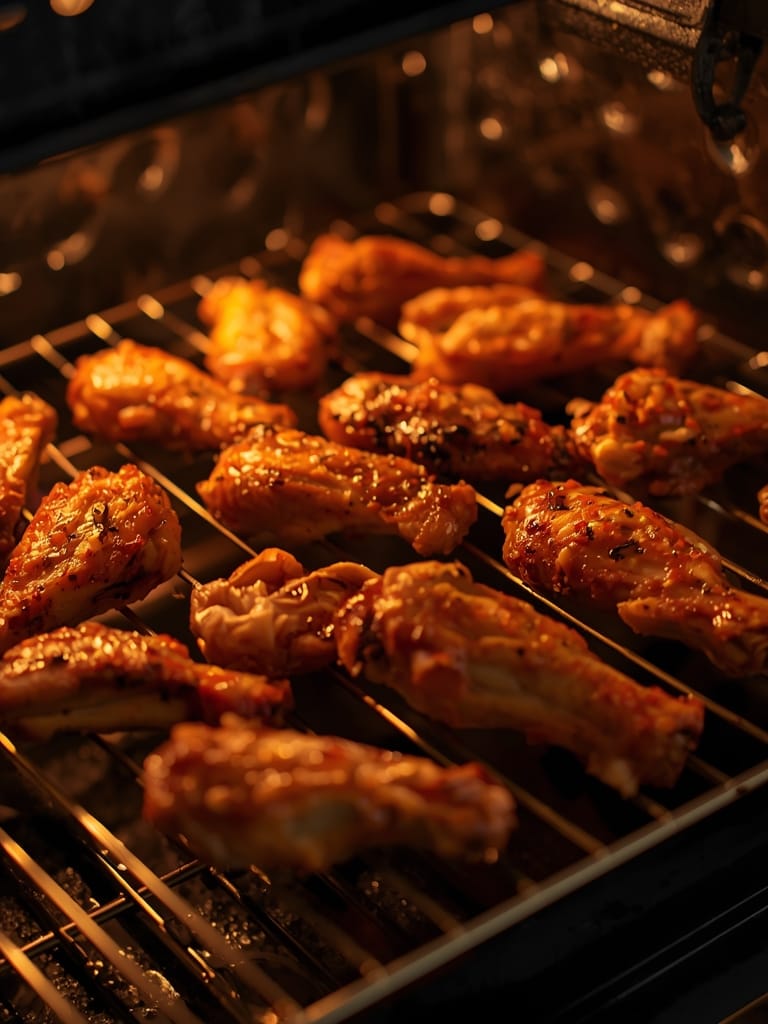oven chicken wings steps