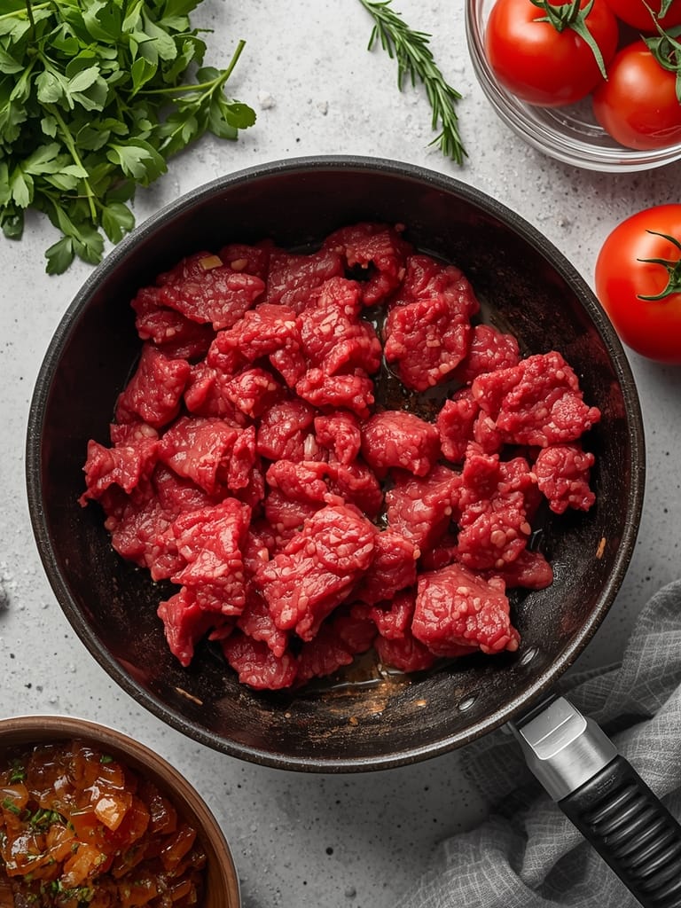 pure beef recipes steps