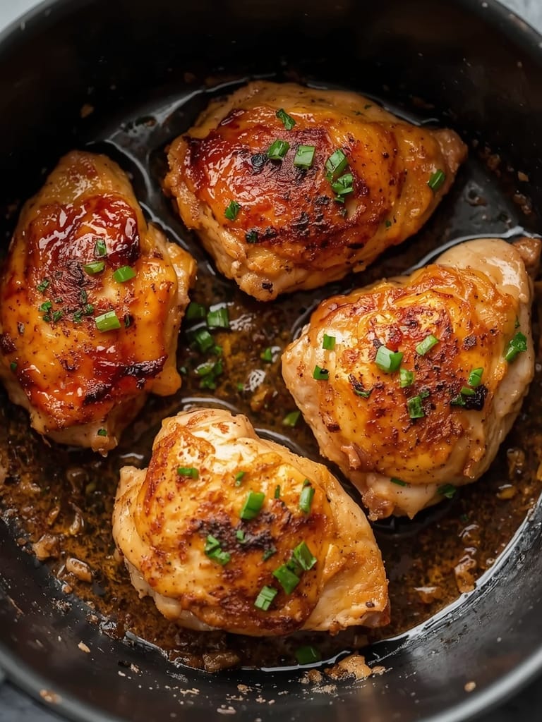 baked chicken thighs steps