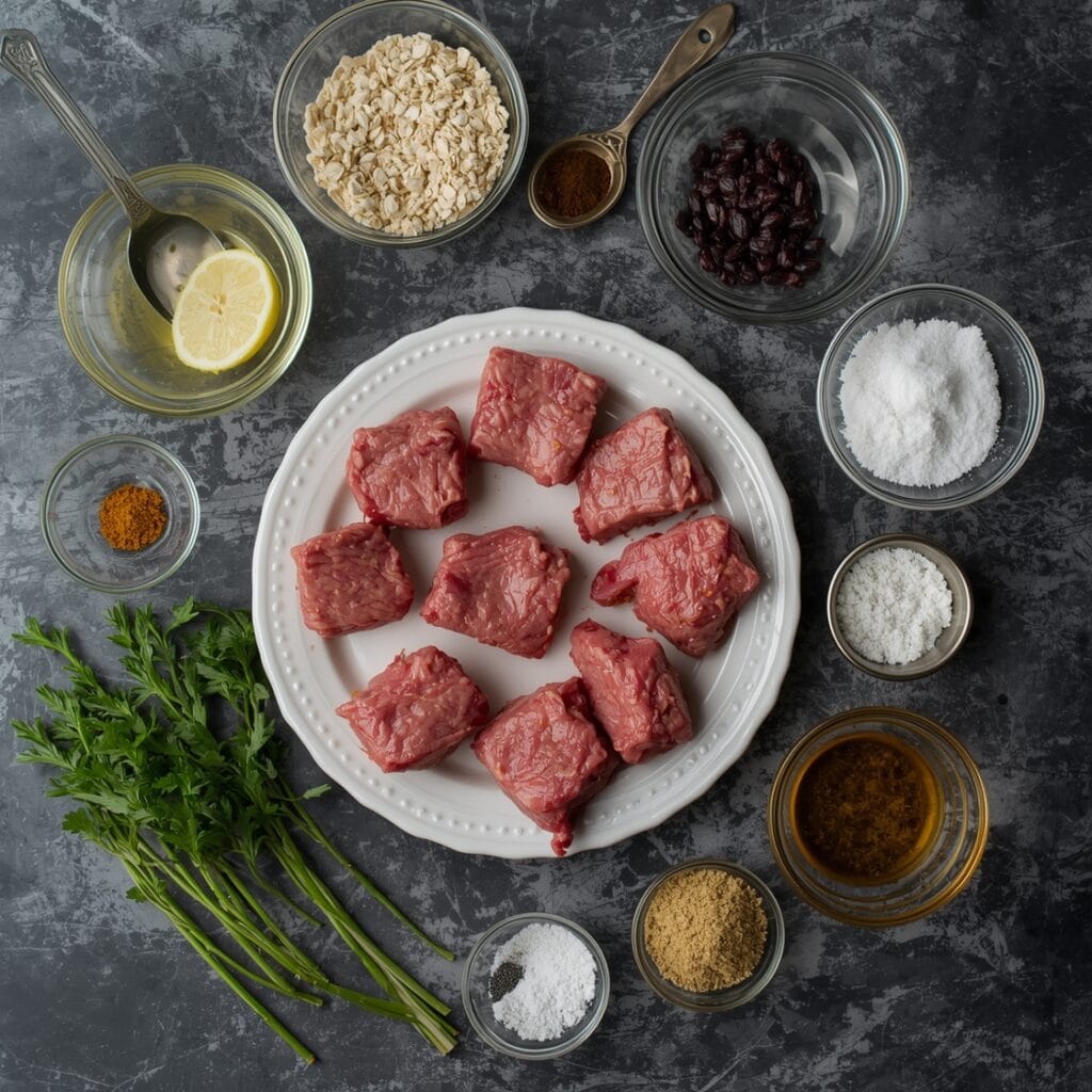 glazed beef bites ingredients