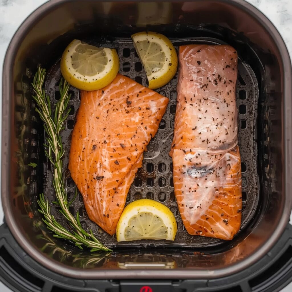 Air Fryer Salmon ingredients