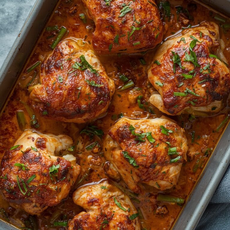 Oven Baked Chicken Thighs