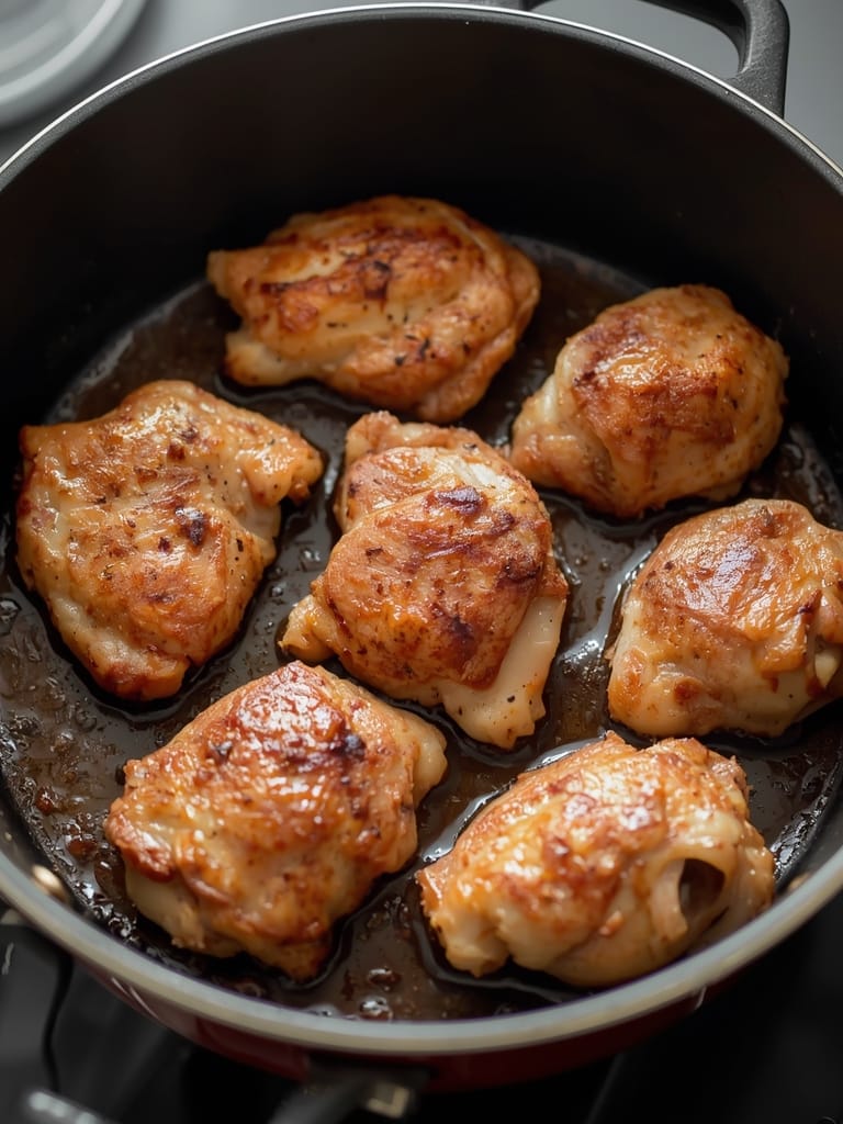 Oven Baked Chicken Thighs steps