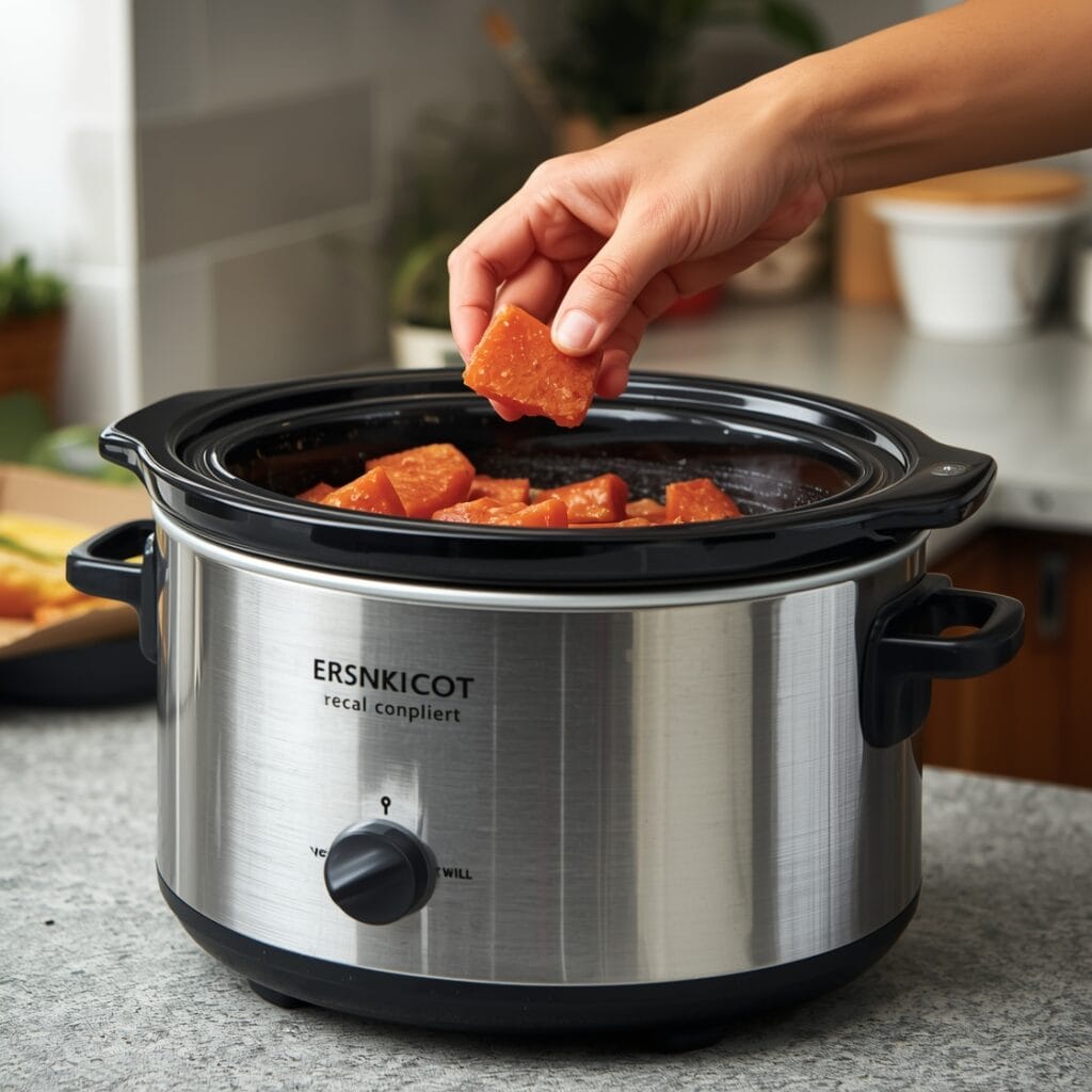 Slow cooker action