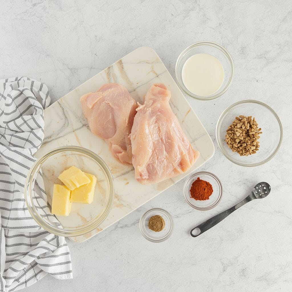 baked chicken thighs ingredients
