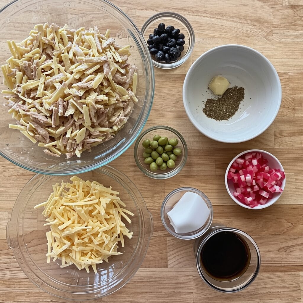 smothered cheesesteak ingredients
