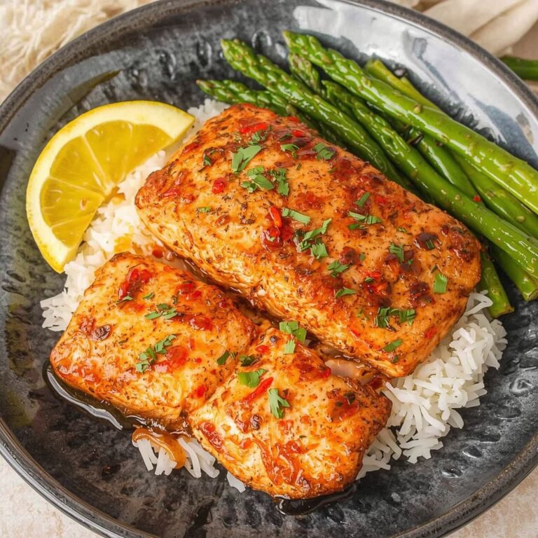 Spicy Air Fryer Salmon